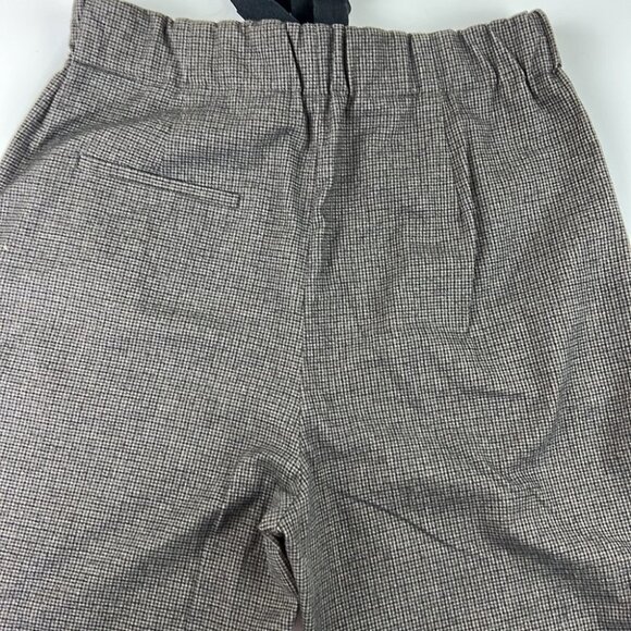 Zara  Woman I Houndstooth I Pull-on Pants I Medium - Picture 8 of 9